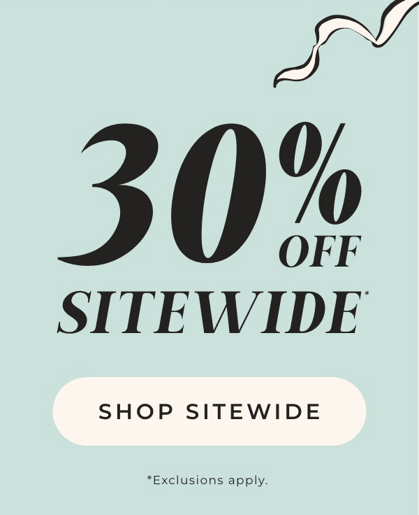 30% Off Sitewide