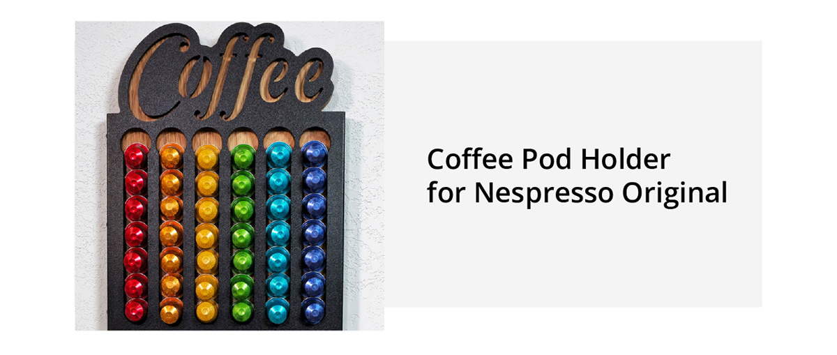 Coffee Pod Holder for Nespresso Original
