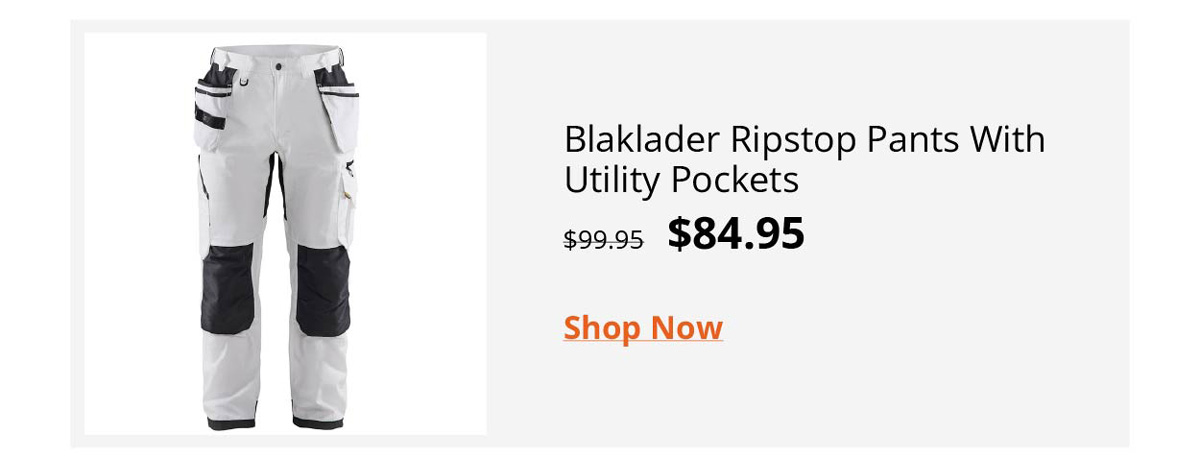 Blaklader Ripstop Pants With Utility Pockets