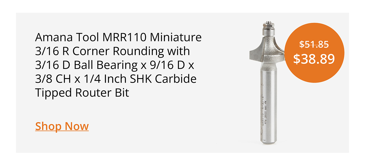 Amana Tool MRR110 Miniature 