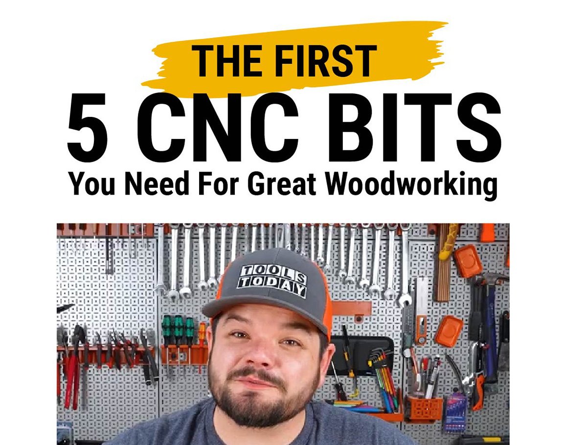 The First 5 CNC Bits You Need For Great Woodworking