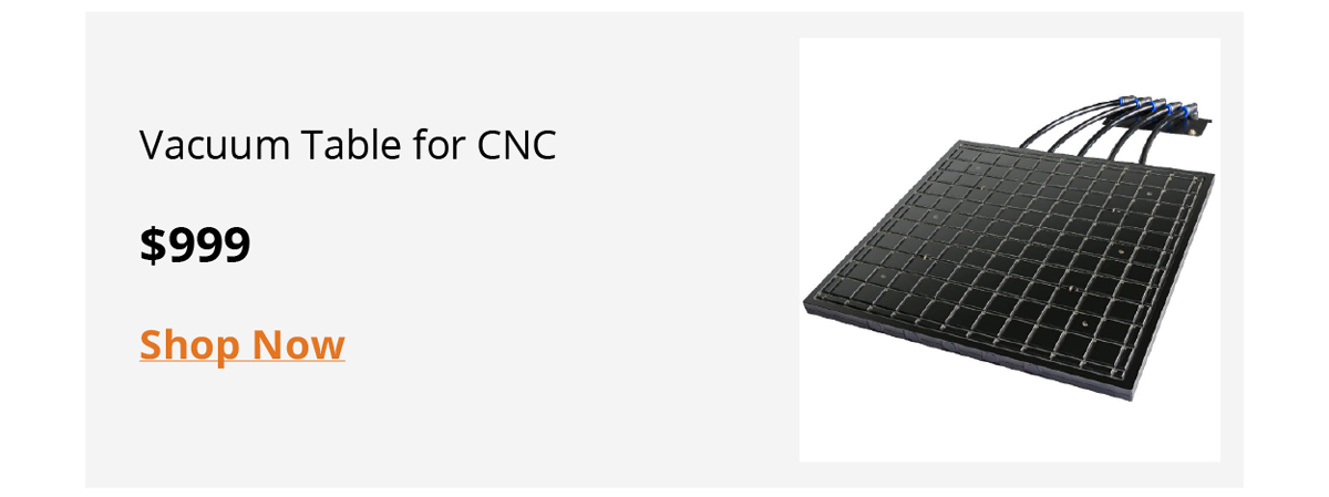 Vacuum Table for CNC