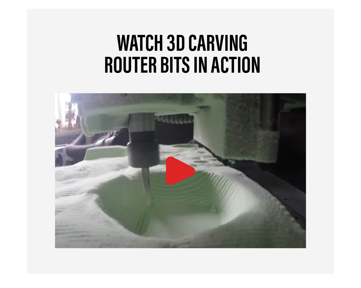 Watch 3D Carving Router Bits In Action