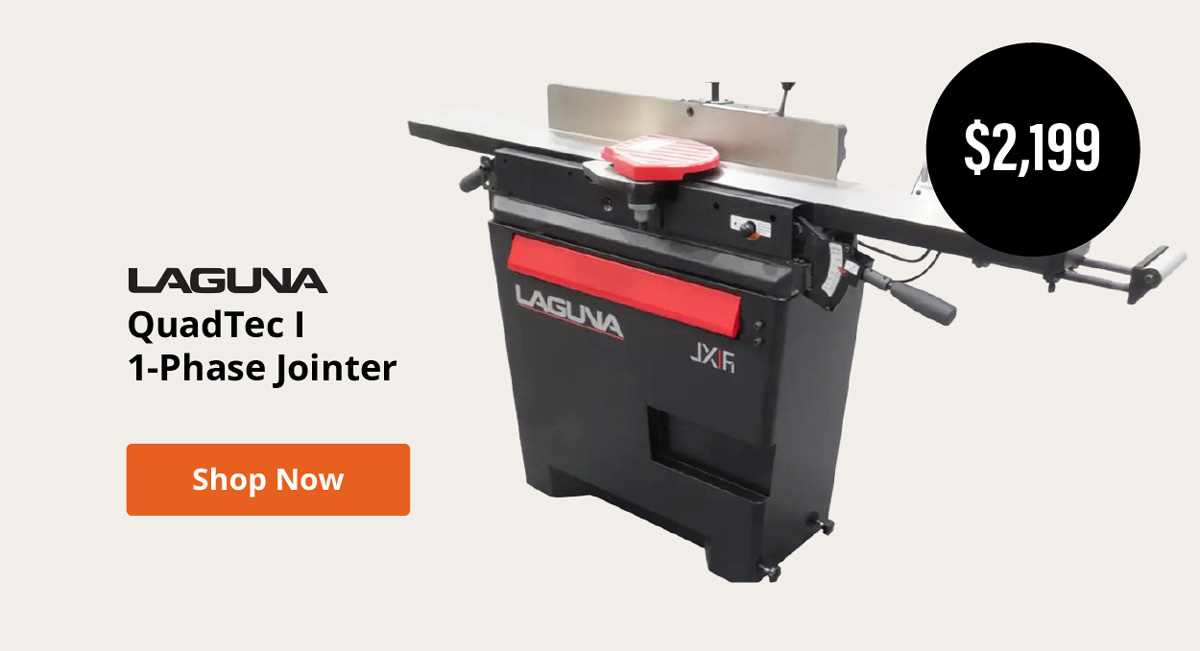 Laguna QuadTec I 1-Phase Jointer