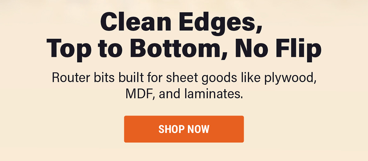 Clean Edges, Top to Bottom, No Flip