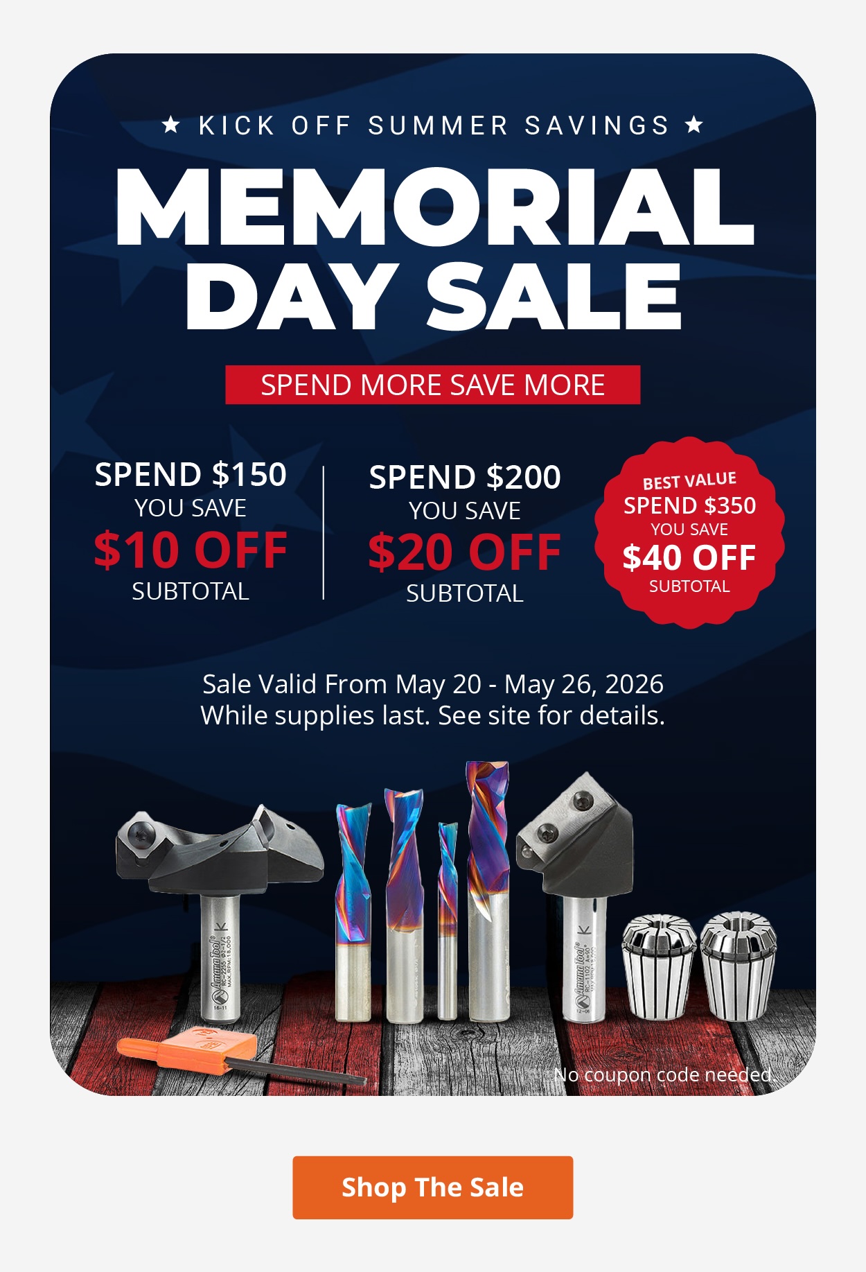 Memorial Day Sale