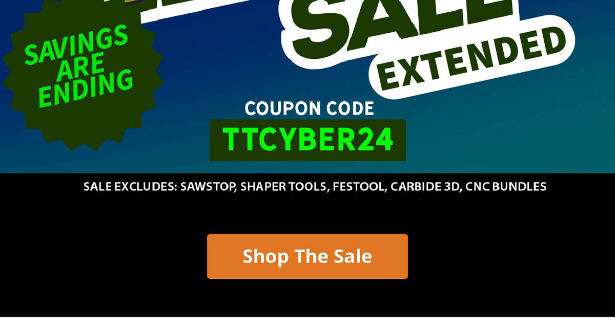 CYBER MONDAY SALE