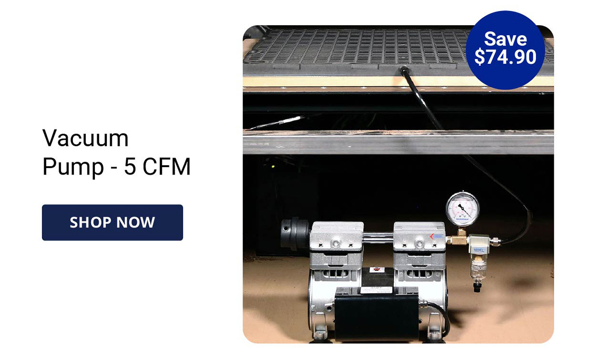 Vacuum Pump - 5 CFM