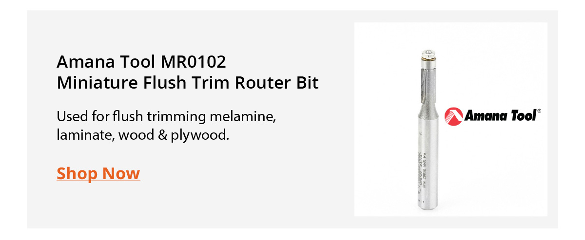 Amana Tool 46297 Solid Carbide Down-Cut Router Bit
