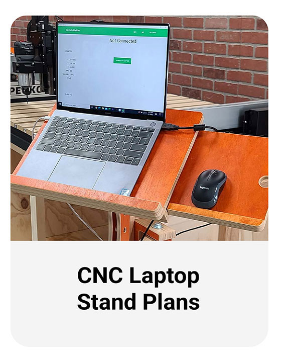 CNC Laptop Stand Plans