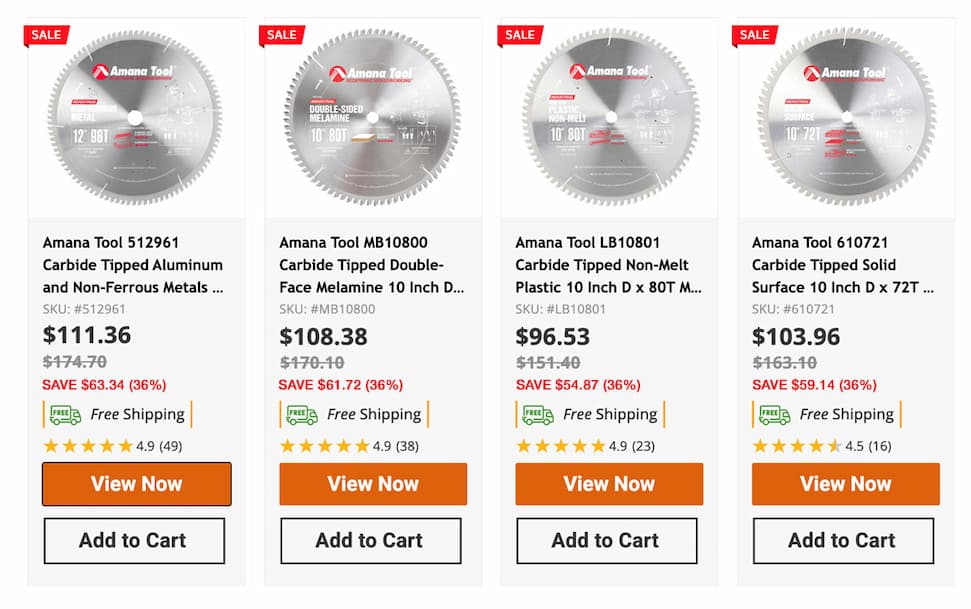 Get Up To 36% Off List Prices