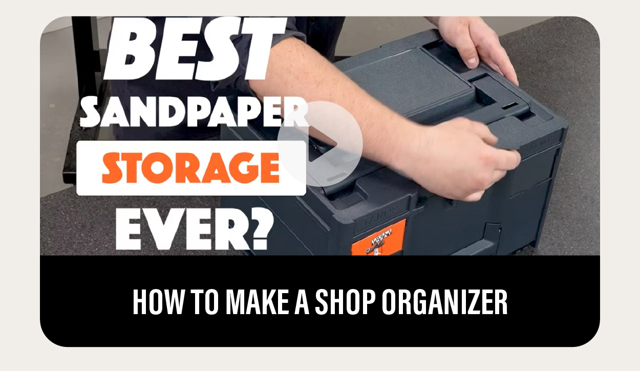 How to Make a Shop Organizer