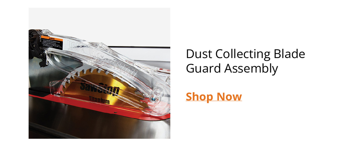 Dust Collecting Blade Guard Assembly