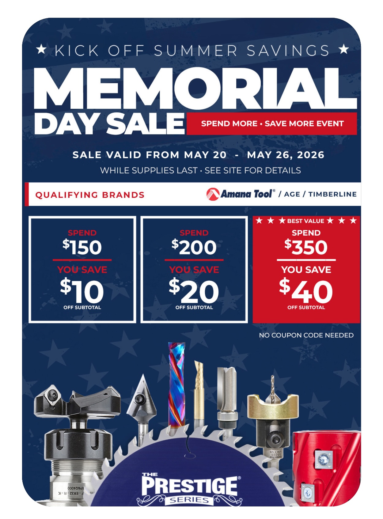 Memorial Day Sale