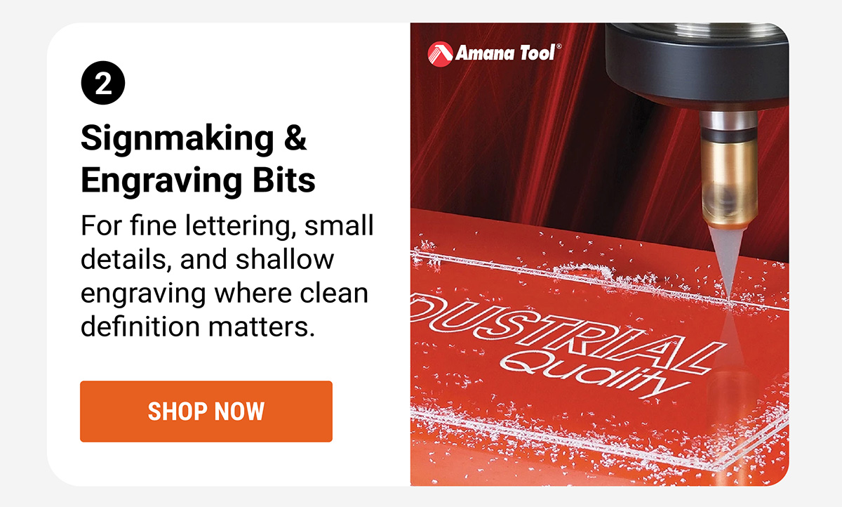 Signmaking & Engraving Bits