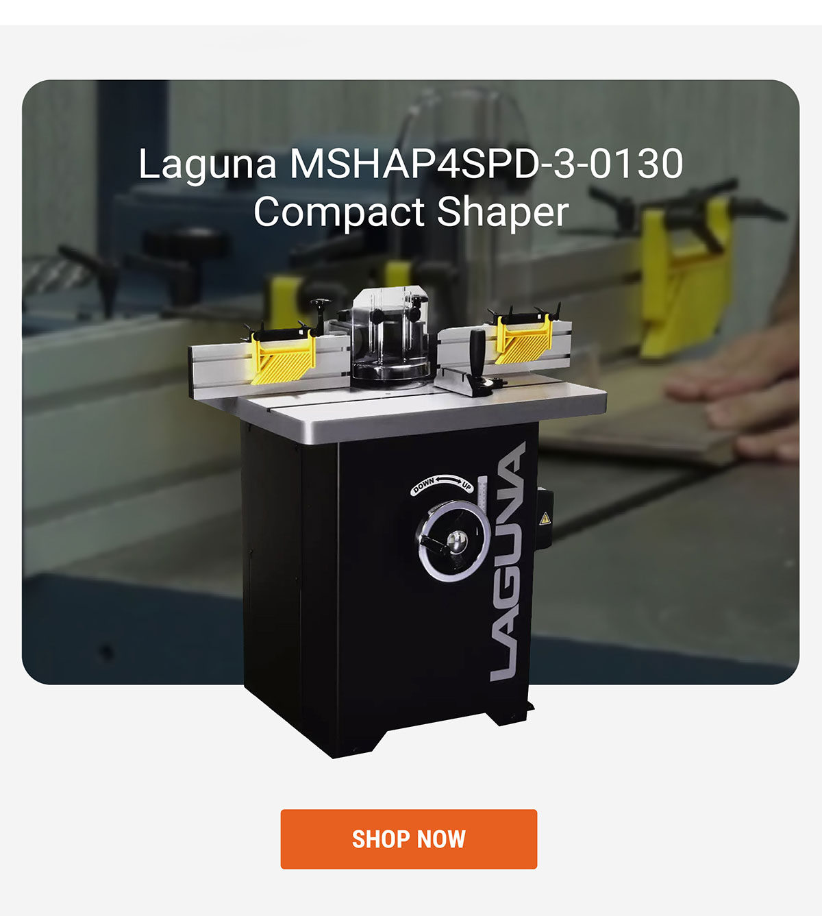 Laguna MSHAP4SPD-3-0130 Compact Shaper