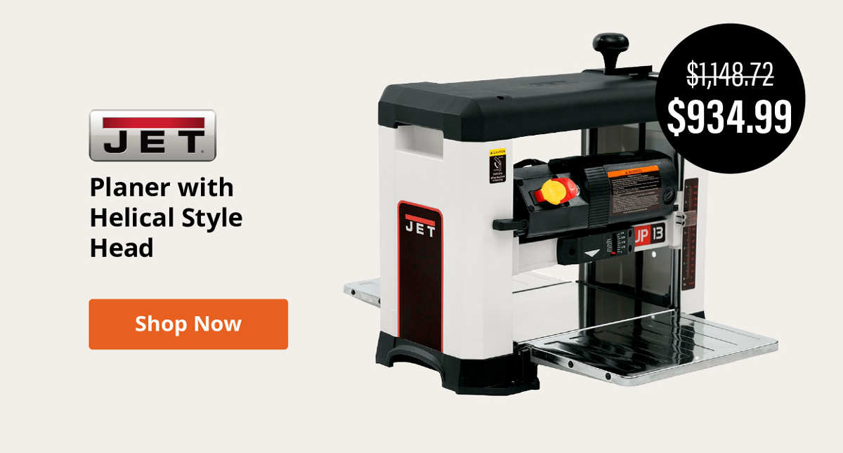 Jet Planer with Helical Style Head