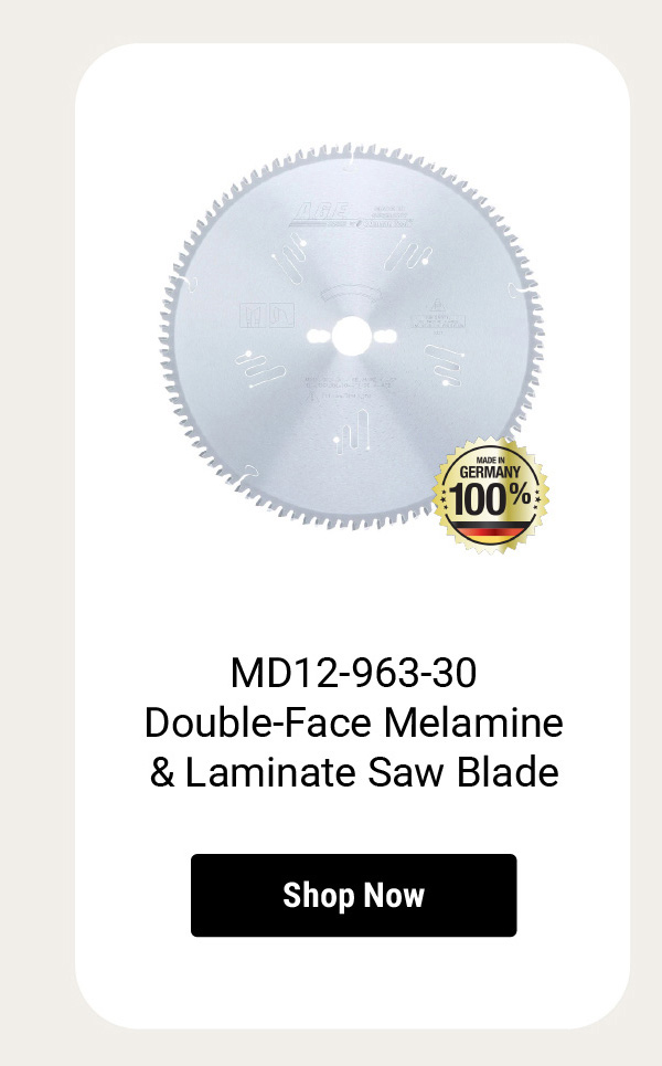 AGE Series MD12-963-30 Double-Face Melamine & Laminate Saw Blade