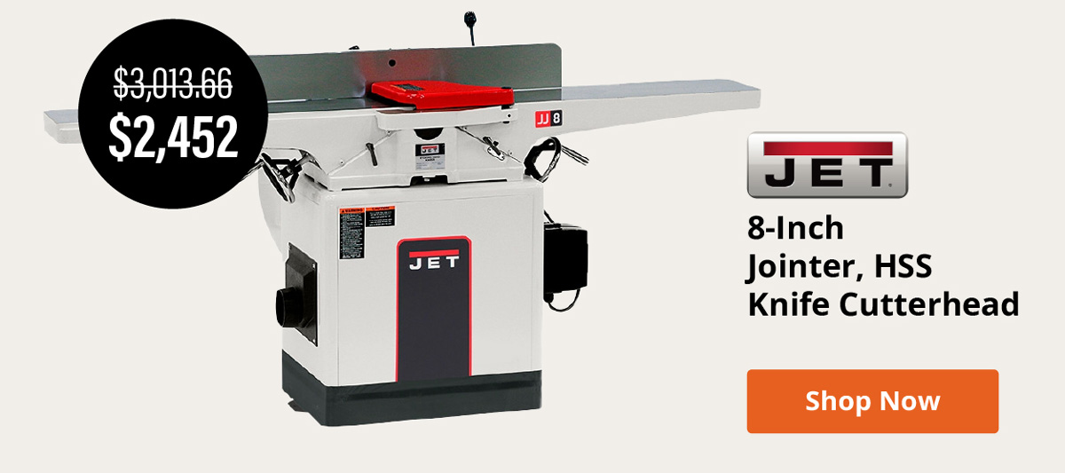 Correct warping or cupping for smooth, square edges.