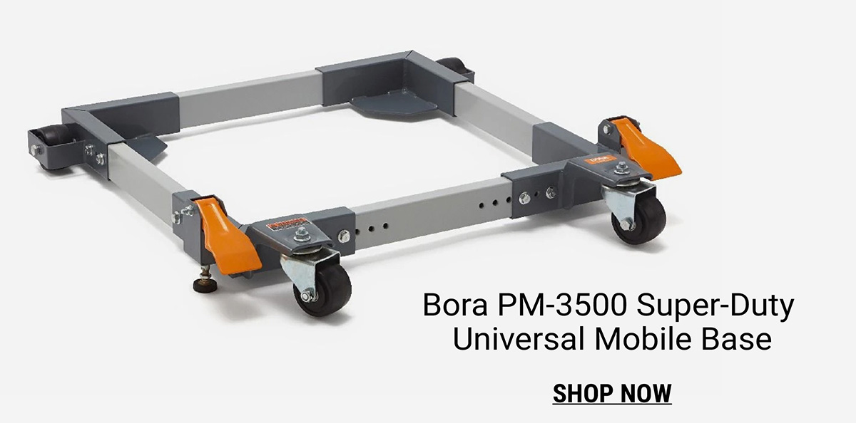 Bora PM-3500 Super-Duty Universal Mobile Base
