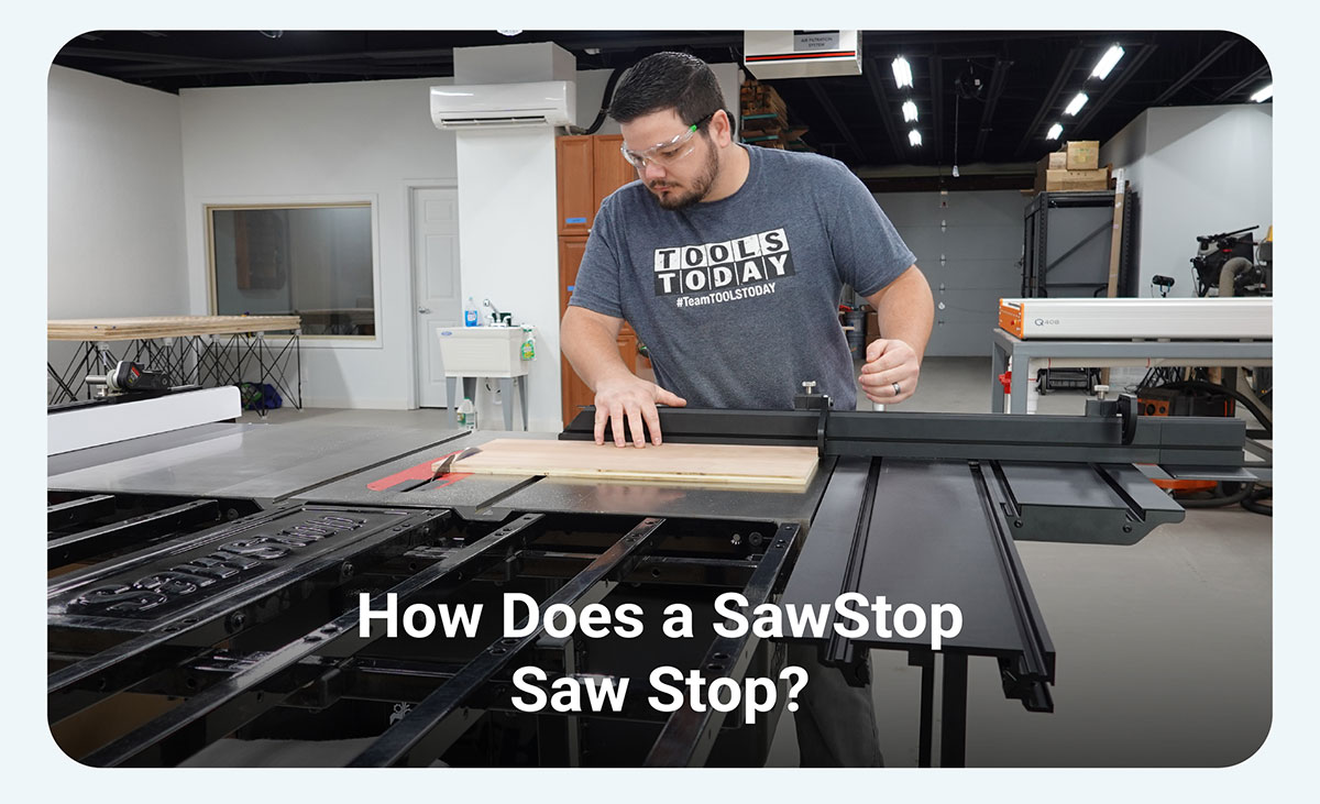 How Does a SawStop Saw Stop?