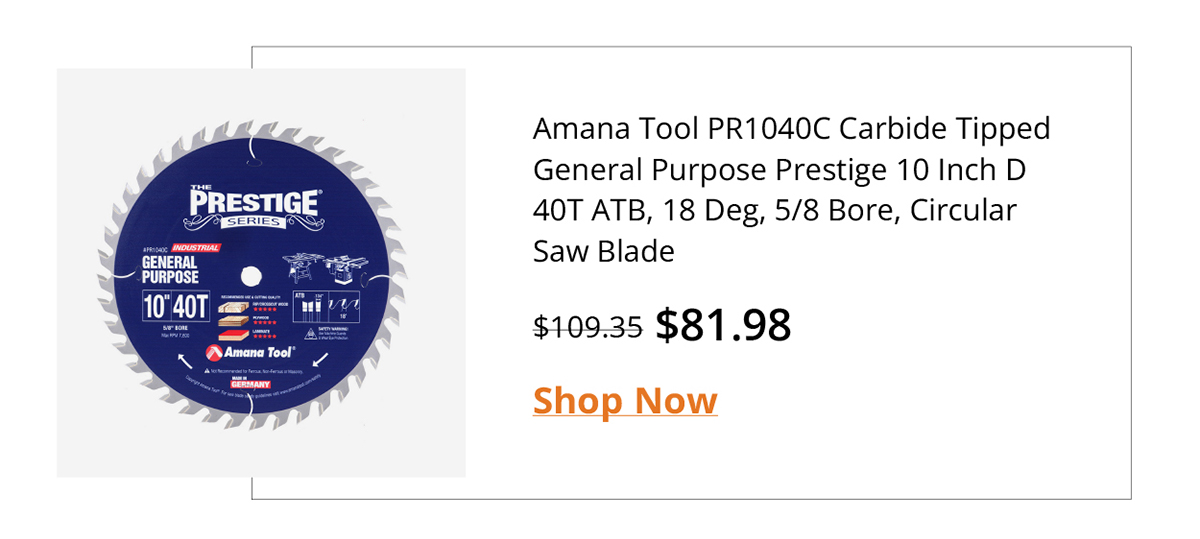 Amana Tool PR1040C Carbide Tipped General Purpose 