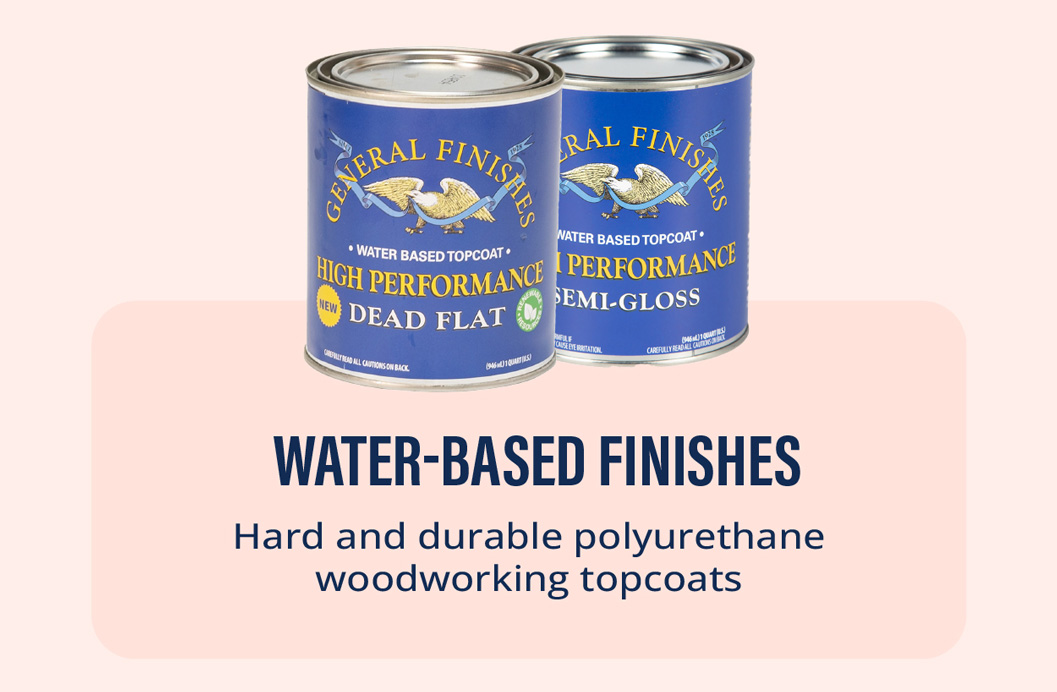 Water-Based Finishes