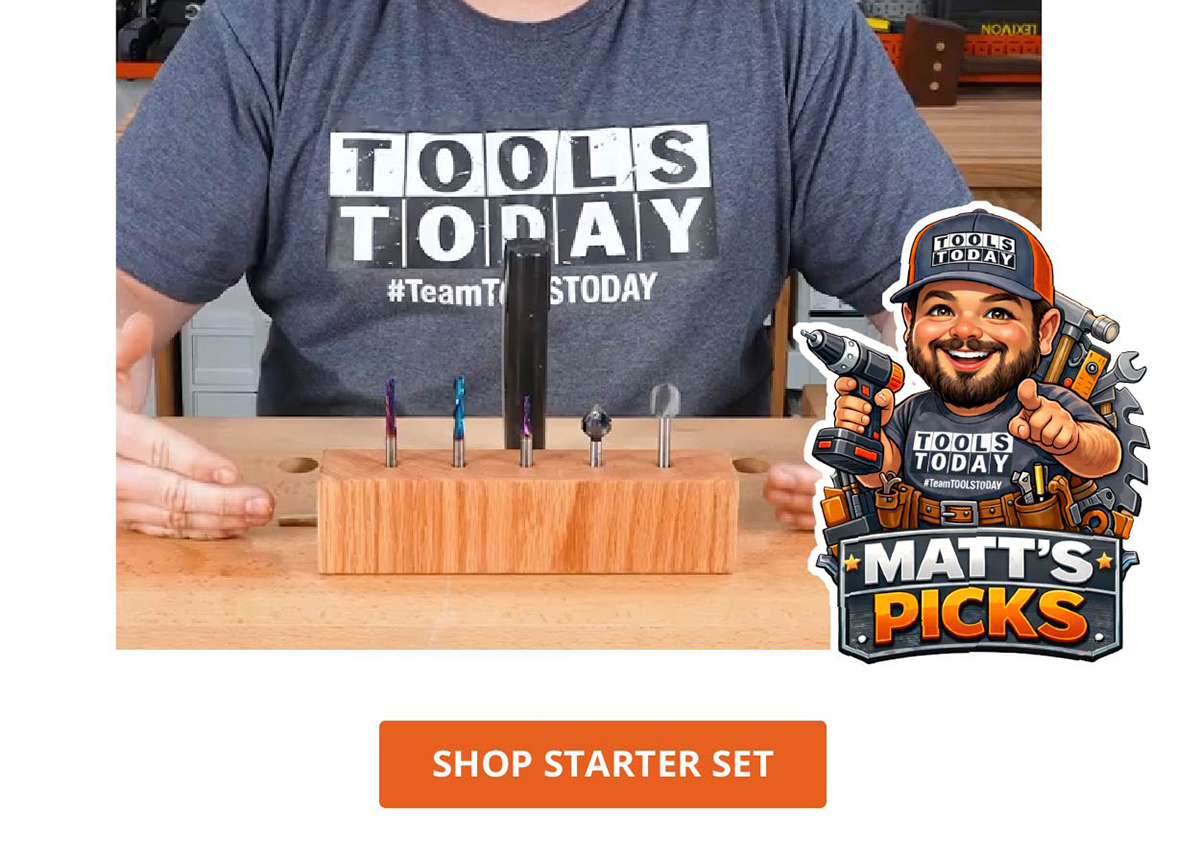 The First 5 CNC Bits You Need For Great Woodworking