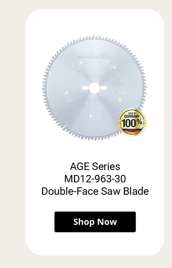 AGE Series MD12-963-30 Double-Face Melamine & Laminate Circular Saw Blade