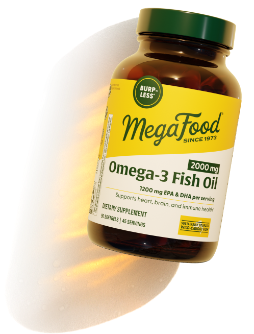 MegaFood 2000mg Omega-3 Fish Oil
