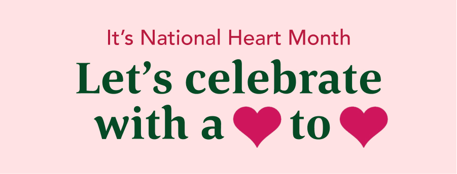 Let's Celebrate with a Heart to Heart