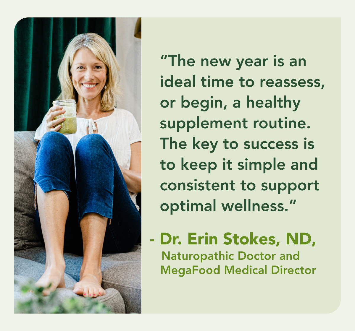 "the new year is an ideal time to reassess a healthy routine"