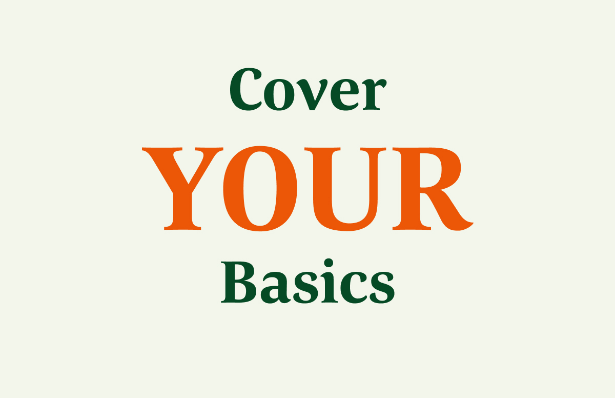 Cover Your Basics