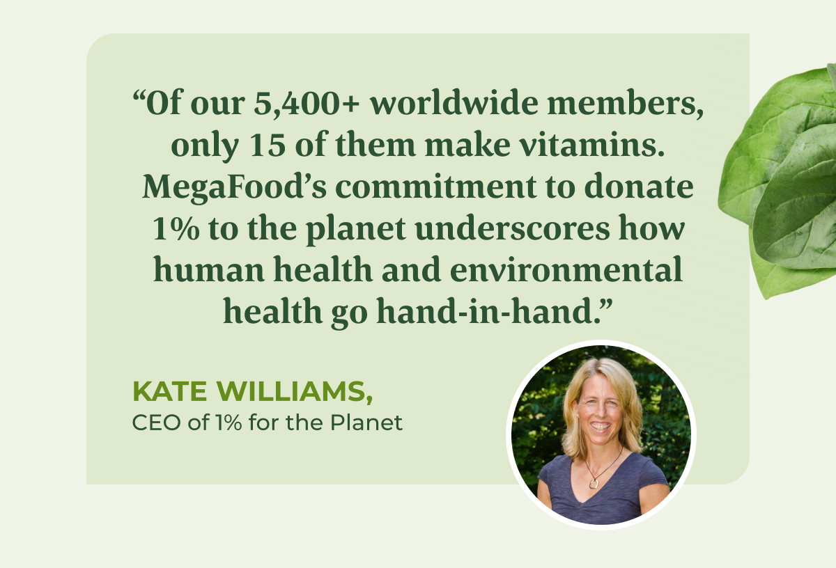Quote from CEO Kate Williams