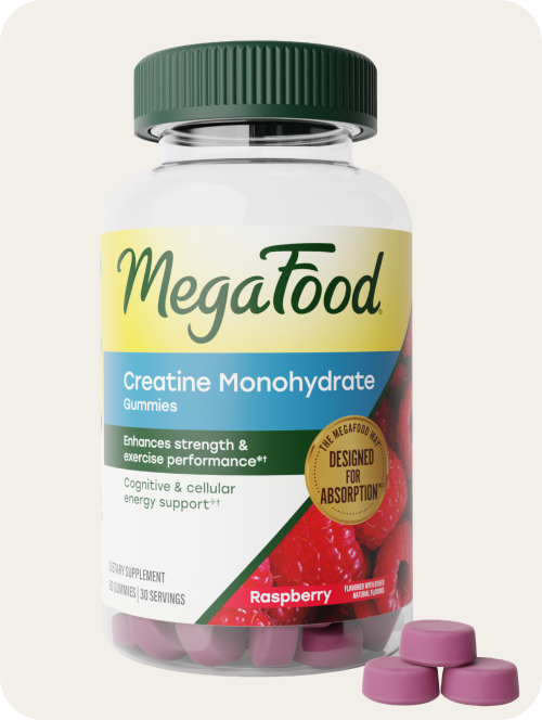 New MegaFood Creatine Monohydrate Gummies