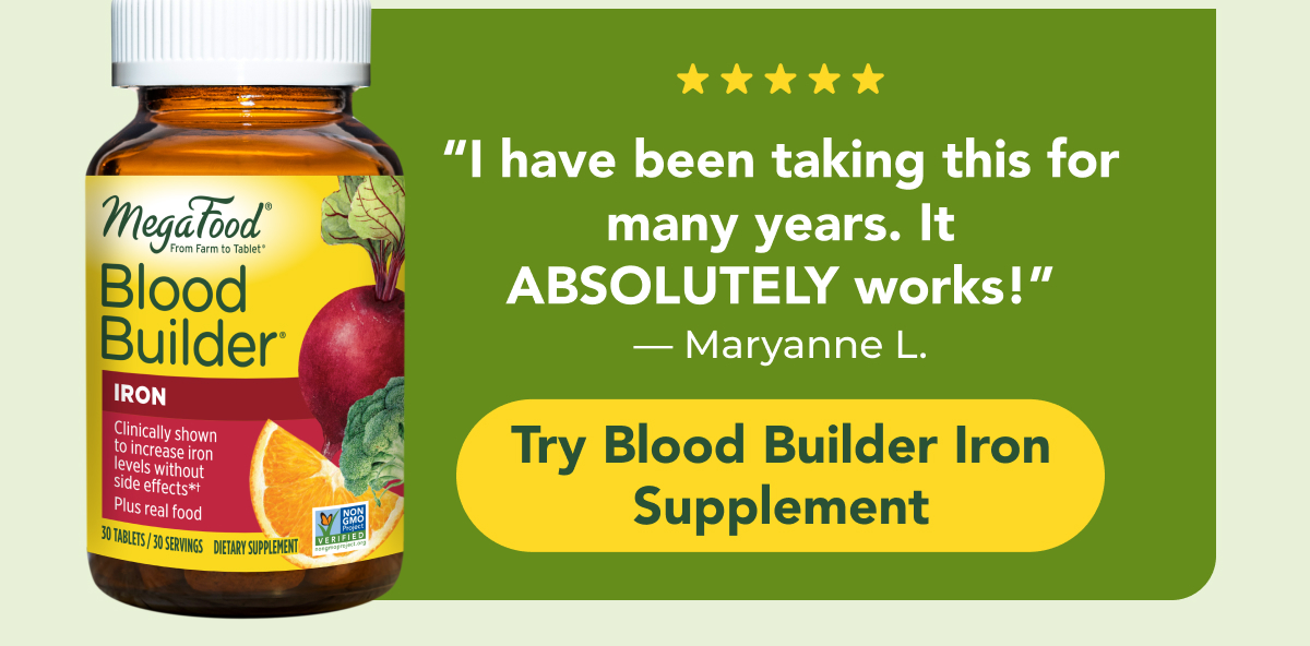 blood builder positive customer review