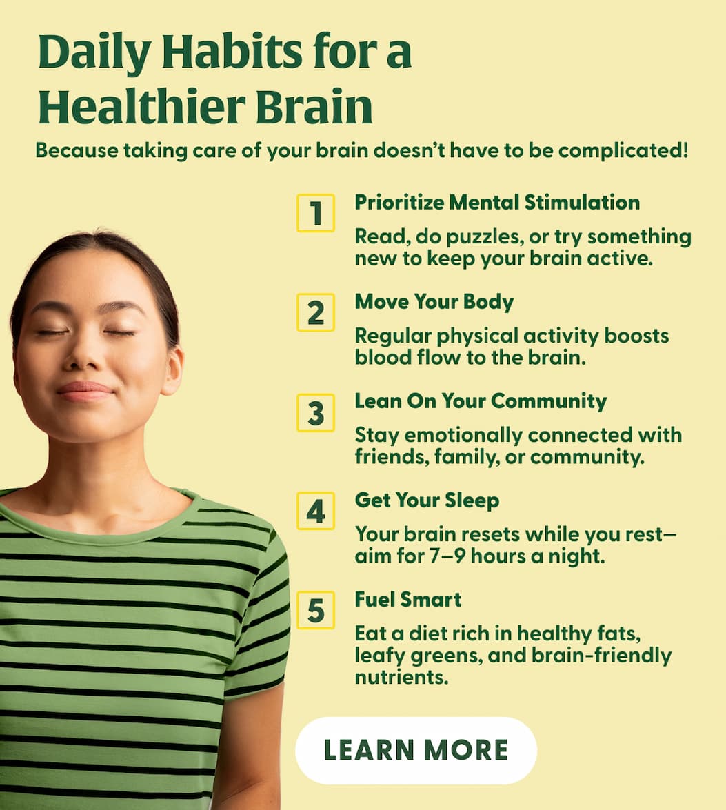 MOVE YOUR BODY: Weight-bearing exercises like walking, dancing, or lifting weights help build and maintain bone density. Plus, they're fun! | EAT FOR STRENGTH: Foods rich in calcium fuel strong bones. These are things like dairy, leafy greens, and nuts! | FILL IN THE GAPS: Supplements can help ensure you're getting key nutrients like calcium, magnesium, and vitamin D. | LEARN MORE
