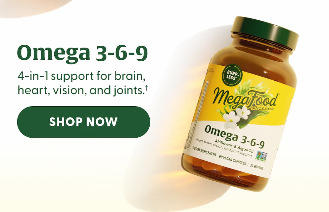 OMEGA 3-6-9 | 4-in-1 support for brain, heart, vision, and joints.† | SHOP NOW
