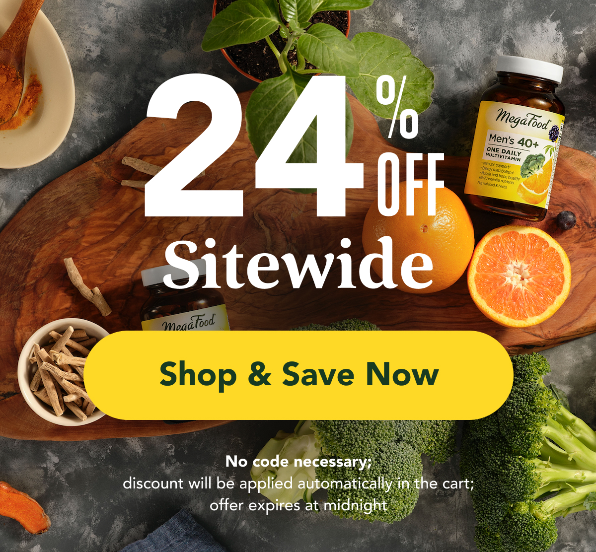 24% off Everything