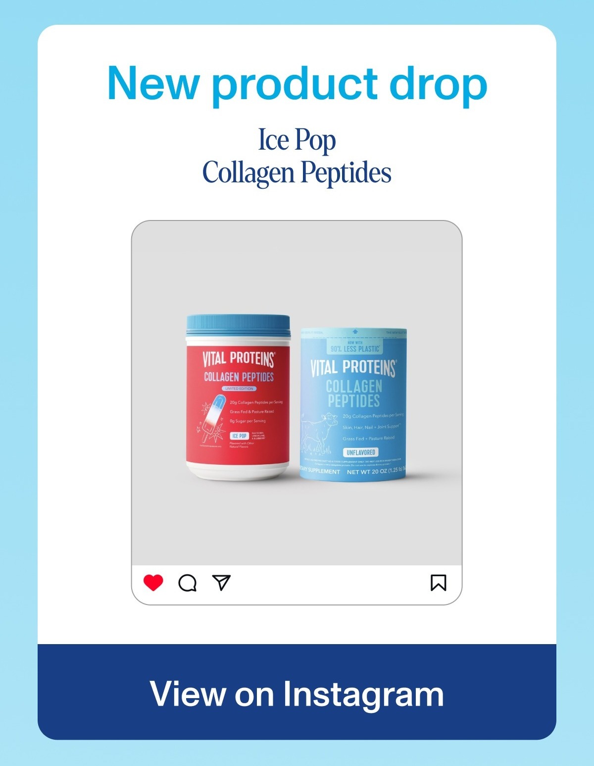 New product drop
