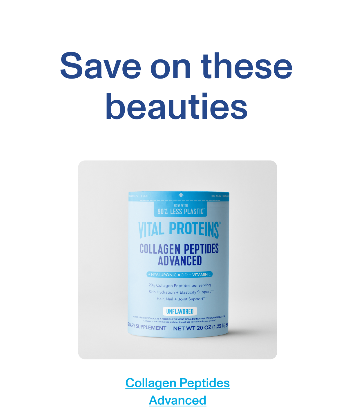 Collagen Peptides Advanced