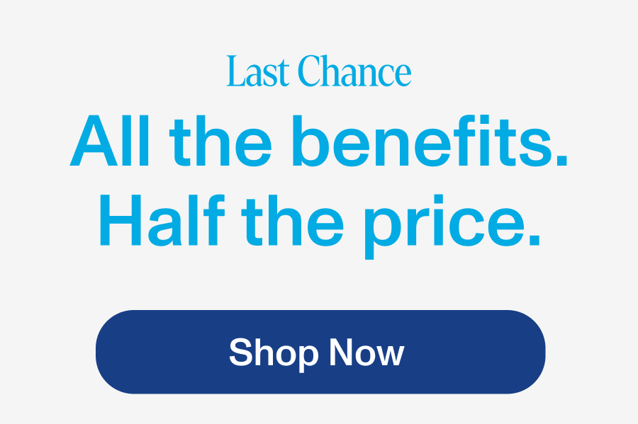  We just cut Gummies in half. The price, not the Gummies.