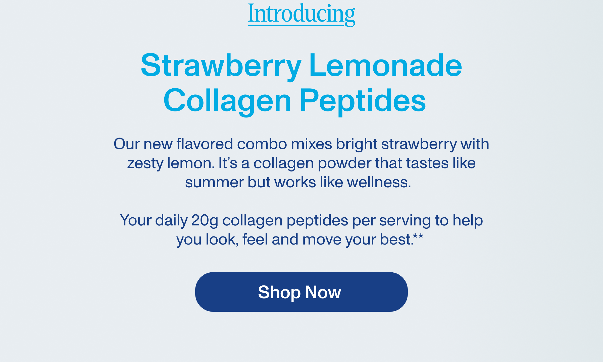 Strawberry Lemonade Collagen Peptides  