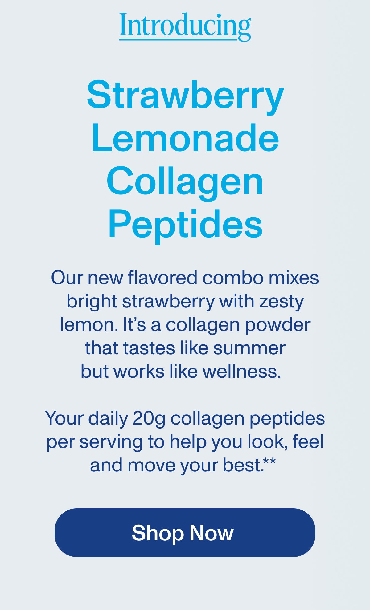 Strawberry Lemonade Collagen Peptides 
