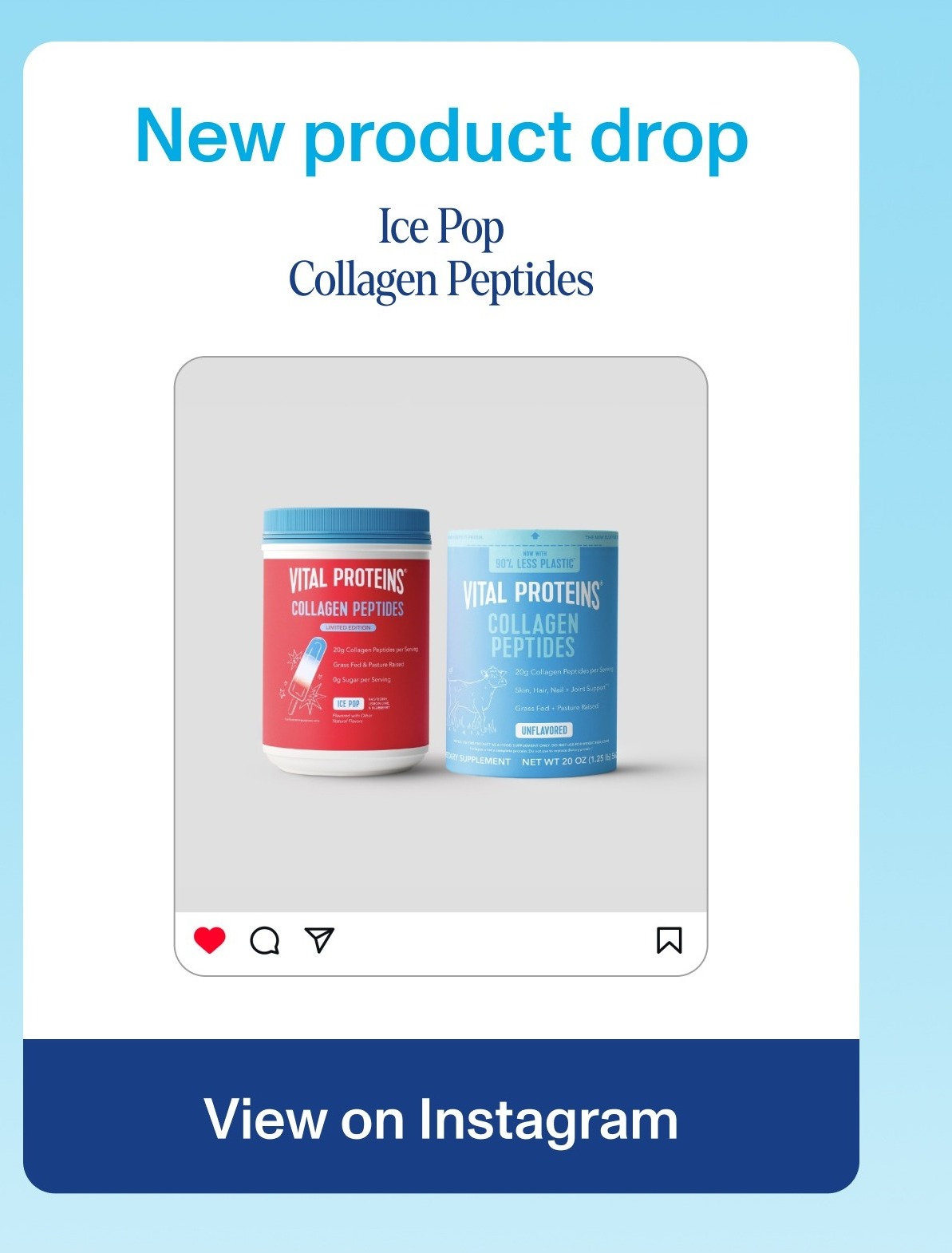 New product drop