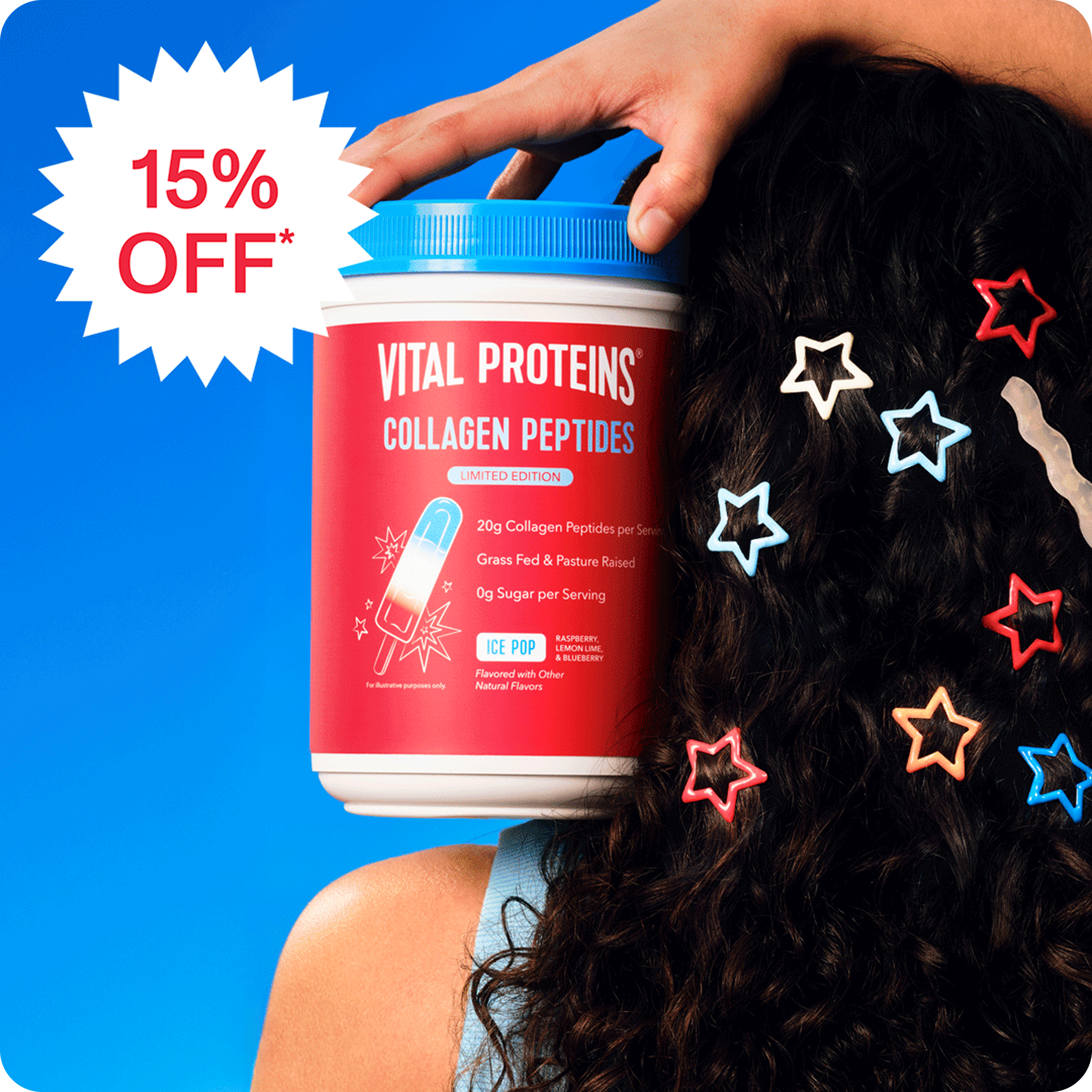 Ice Pop Collagen Peptides. 15% OFF*
