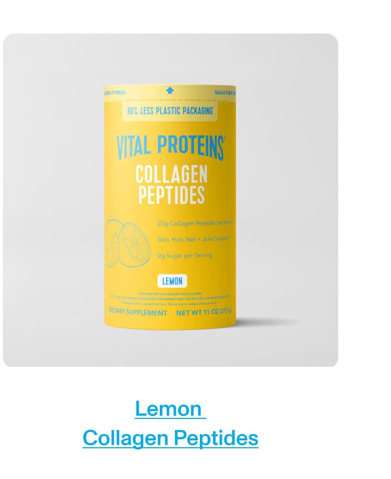 Lemon  Collagen Peptides