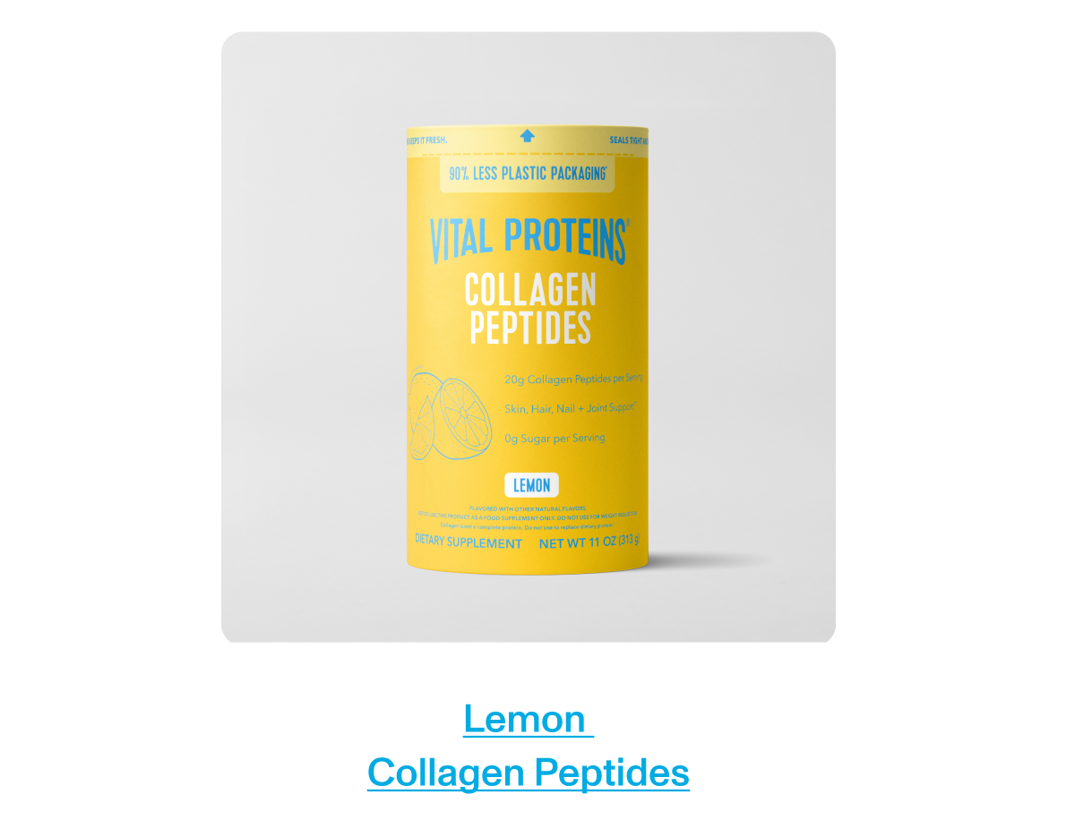 Lemon Collagen Peptides