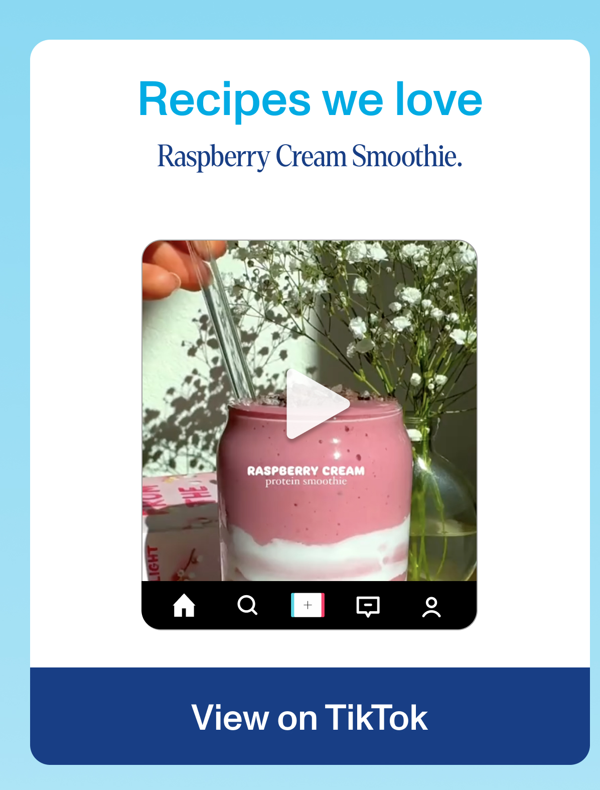 Recipes we love