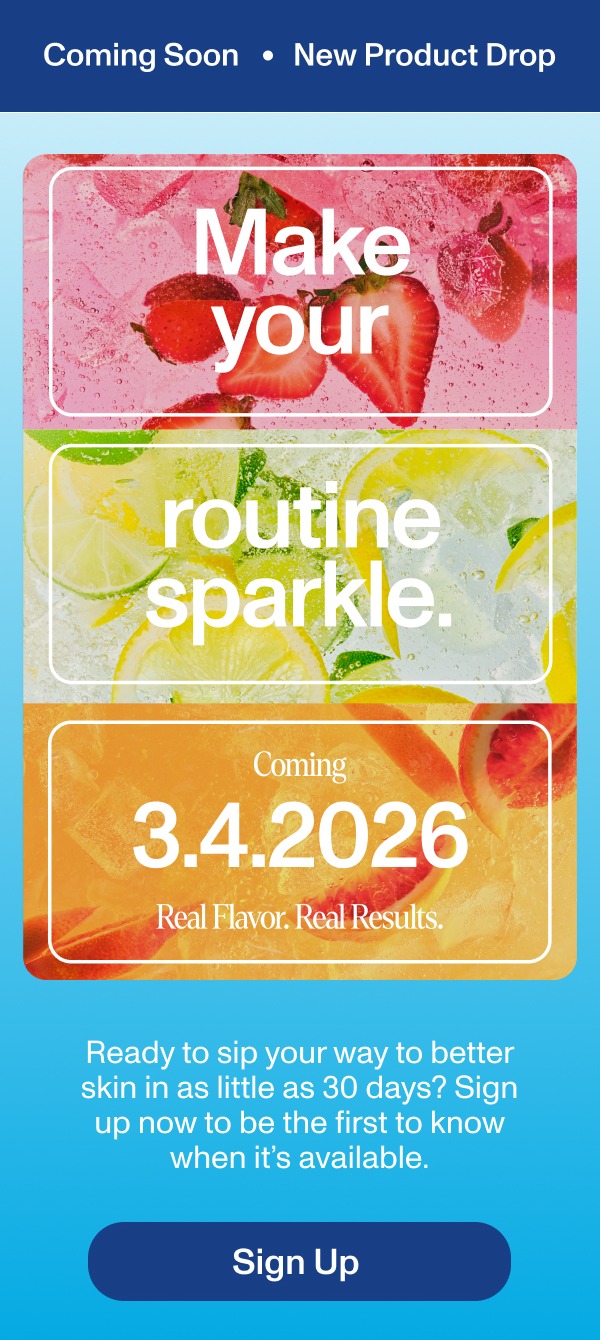 Make your routine sparkle.